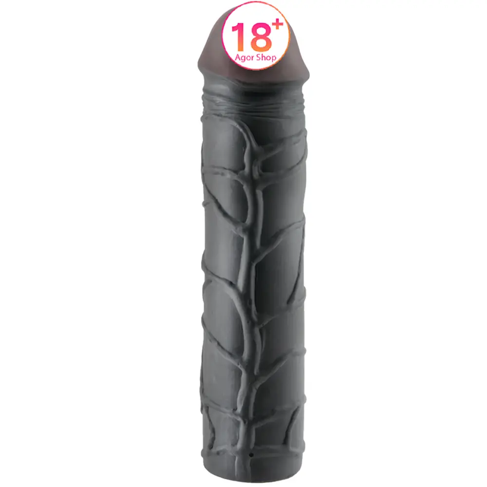 Pipedream Fantasy X-Tensions Mega 3'' Realistički Prekrivac za Penis Crni